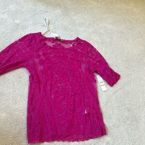 Pink top
